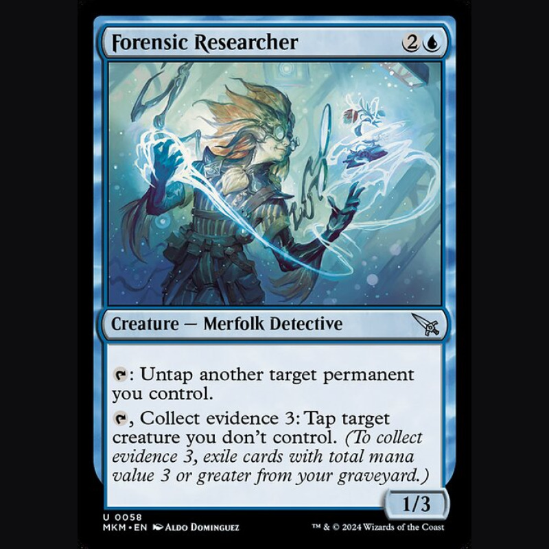 Forensic Researcher - NM - No Foil - EN