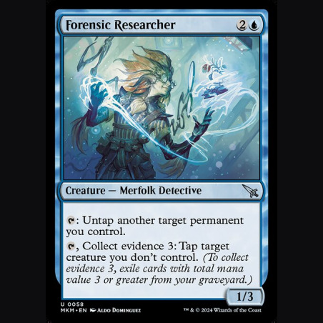 Forensic Researcher - NM - No Foil - EN