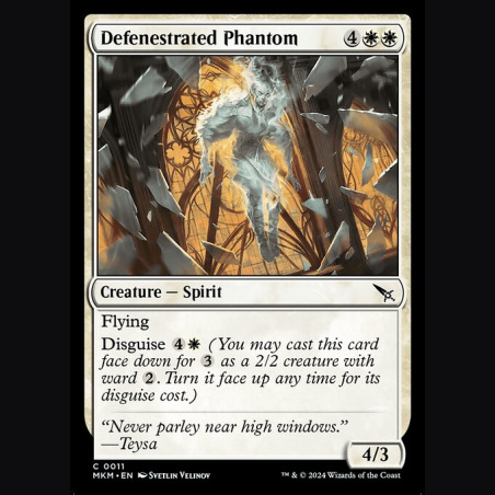 Defenestrated Phantom - NM - Foil - EN