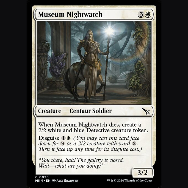 Museum Nightwatch - NM - No Foil - EN