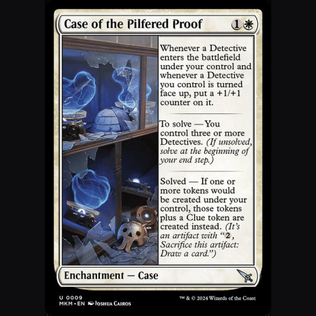 Case of the Pilfered Proof - NM - No Foil - EN