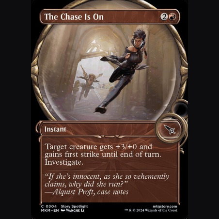The Chase Is On - NM - No Foil - EN