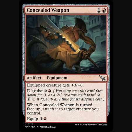 Concealed Weapon - NM - No Foil - EN