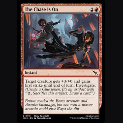 The Chase Is On - NM - No Foil - EN