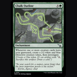 Chalk Outline - NM - No Foil - EN