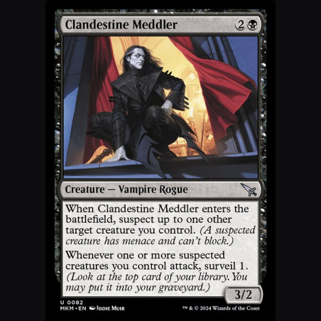 Clandestine Meddler - NM - No Foil - EN