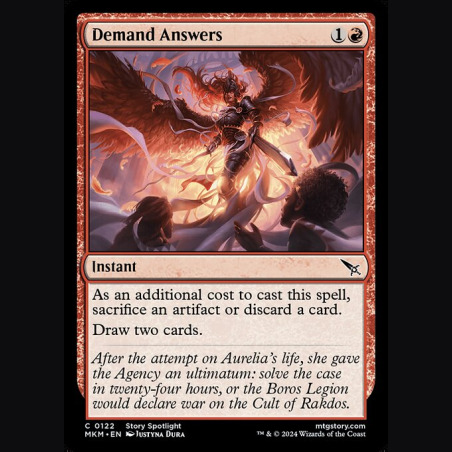 Demand Answers - NM - Foil - EN