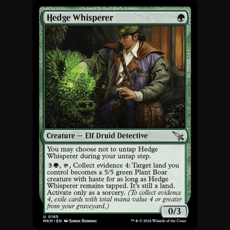 Hedge Whisperer - NM - No Foil - EN