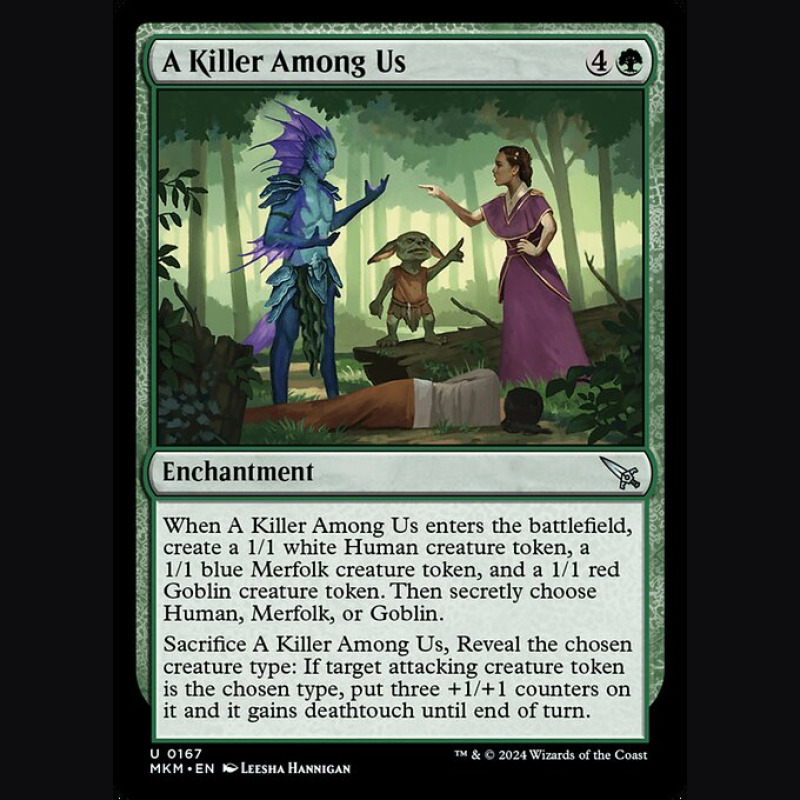 A Killer Among Us - NM - No Foil - EN