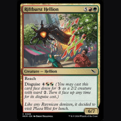 Riftburst Hellion - NM - Foil - EN