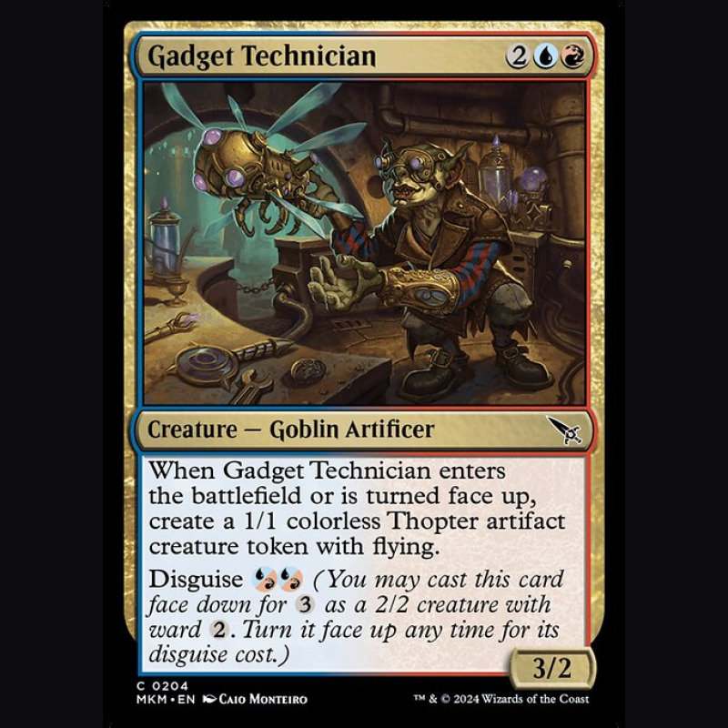 Gadget Technician - NM - Foil - EN