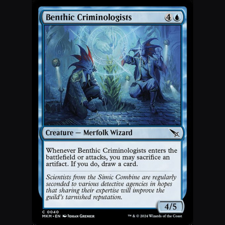 Benthic Criminologists - NM - No Foil - EN