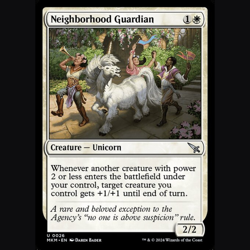 Neighborhood Guardian - NM - No Foil - EN