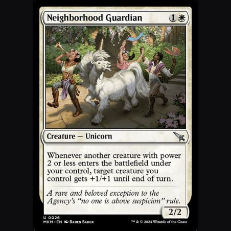 Neighborhood Guardian - NM - No Foil - EN