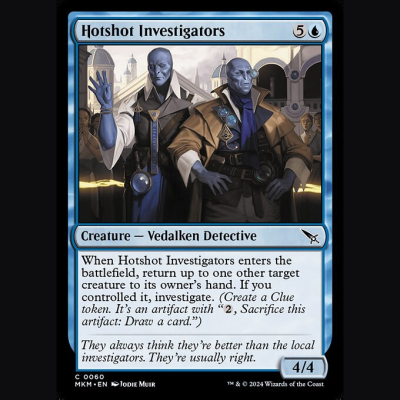 Hotshot Investigators - NM - No Foil - EN