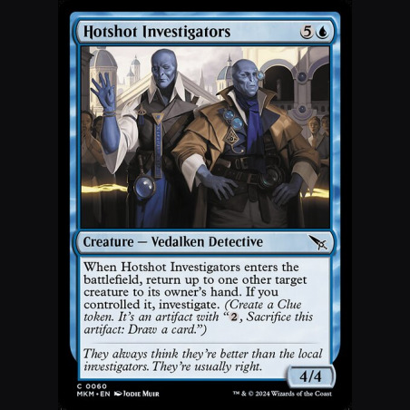 Hotshot Investigators - NM - No Foil - EN