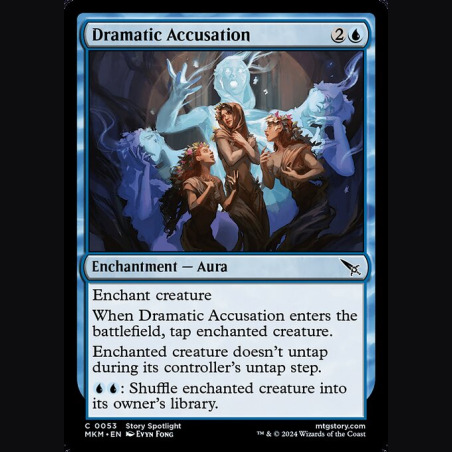 Dramatic Accusation - NM - No Foil - EN