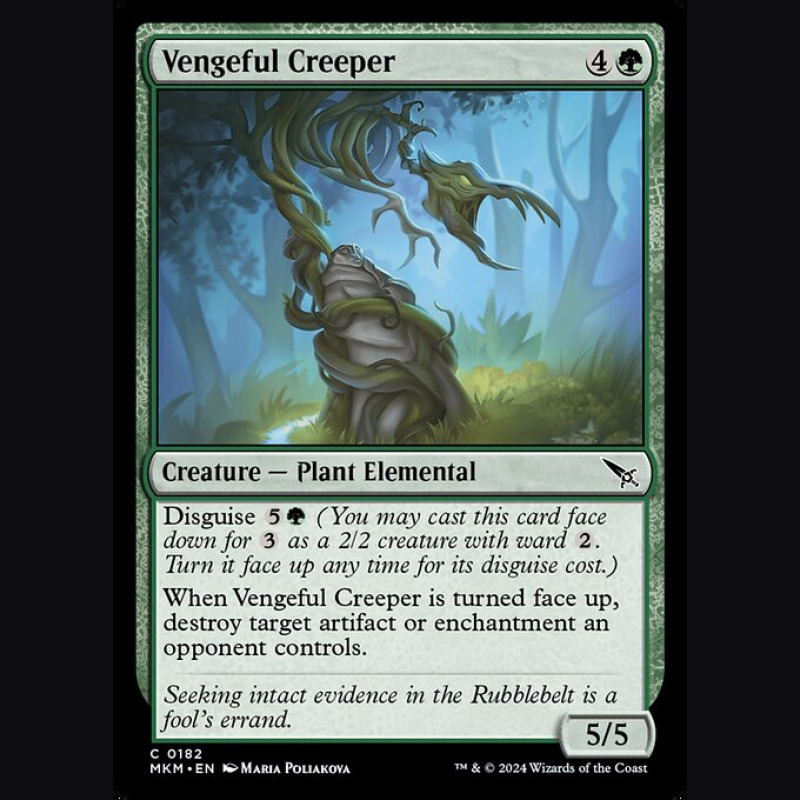 Vengeful Creeper - NM - No Foil - EN
