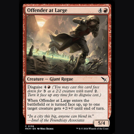 Offender at Large - NM - No Foil - EN