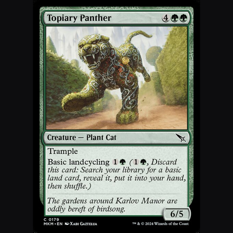 Topiary Panther - NM - No Foil - EN