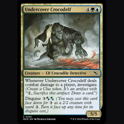 Undercover Crocodelf - NM - No Foil - EN