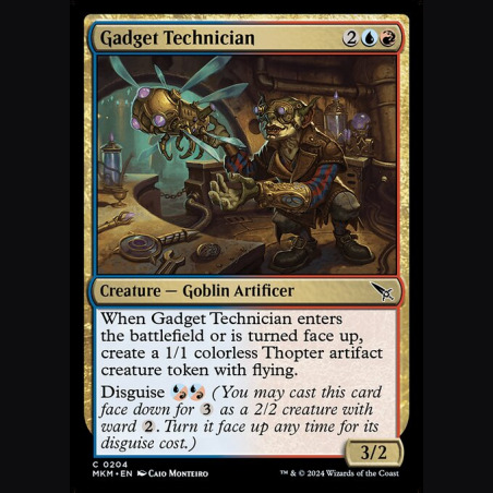 Gadget Technician - NM - No Foil - EN