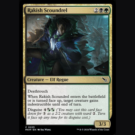 Rakish Scoundrel - NM - No Foil - EN