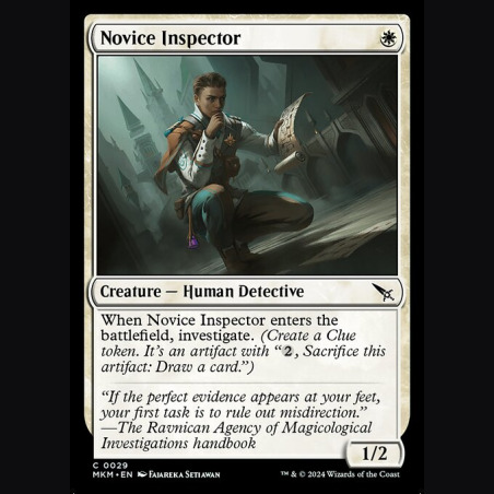 Novice Inspector - NM - No Foil - ES