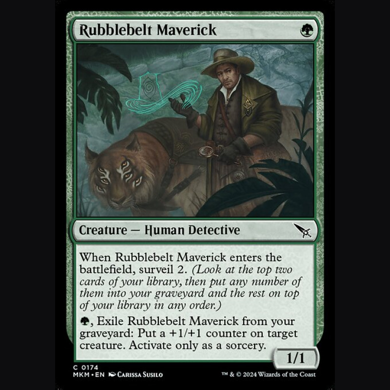 Rubblebelt Maverick - NM - No Foil - ES
