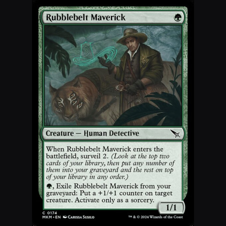 Rubblebelt Maverick - NM - No Foil - EN