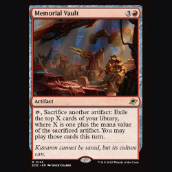 Memorial Vault - NM - No Foil - EN