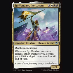Syr Vondam the Lucent - NM - Foil - EN