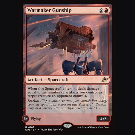 Warmaker Gunship - NM - No Foil - EN