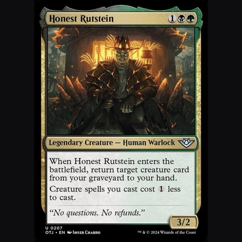 Honest Rutstein - NM - No Foil - ES