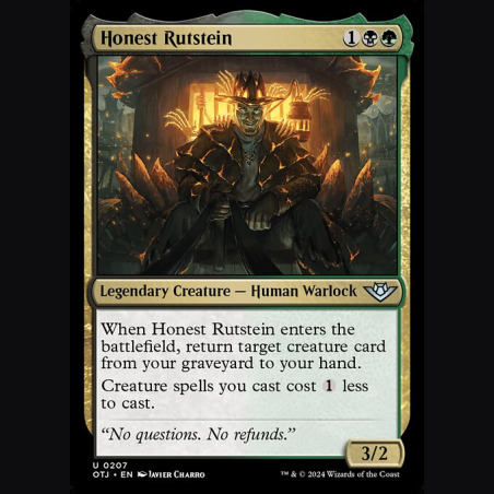 Honest Rutstein - NM - No Foil - ES