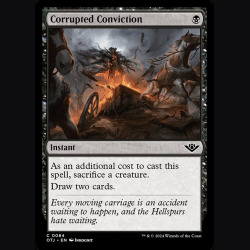 Corrupted Conviction - NM - No Foil - ES
