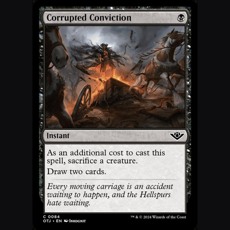 Corrupted Conviction - NM - No Foil - ES