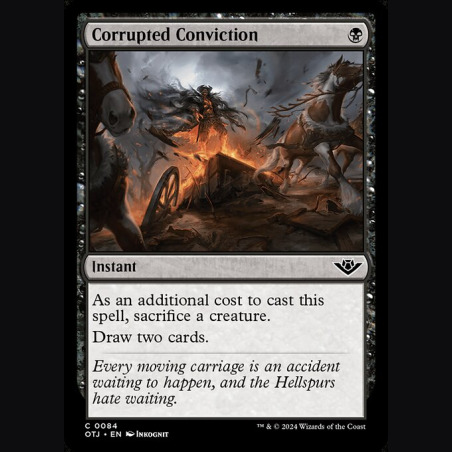 Corrupted Conviction - NM - No Foil - ES
