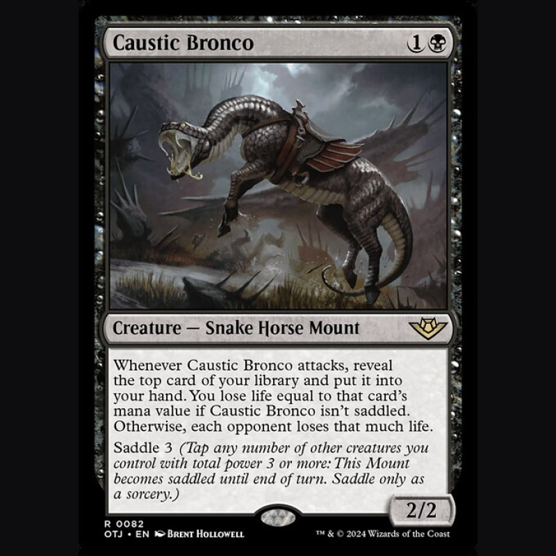 Caustic Bronco - NM - No Foil - EN