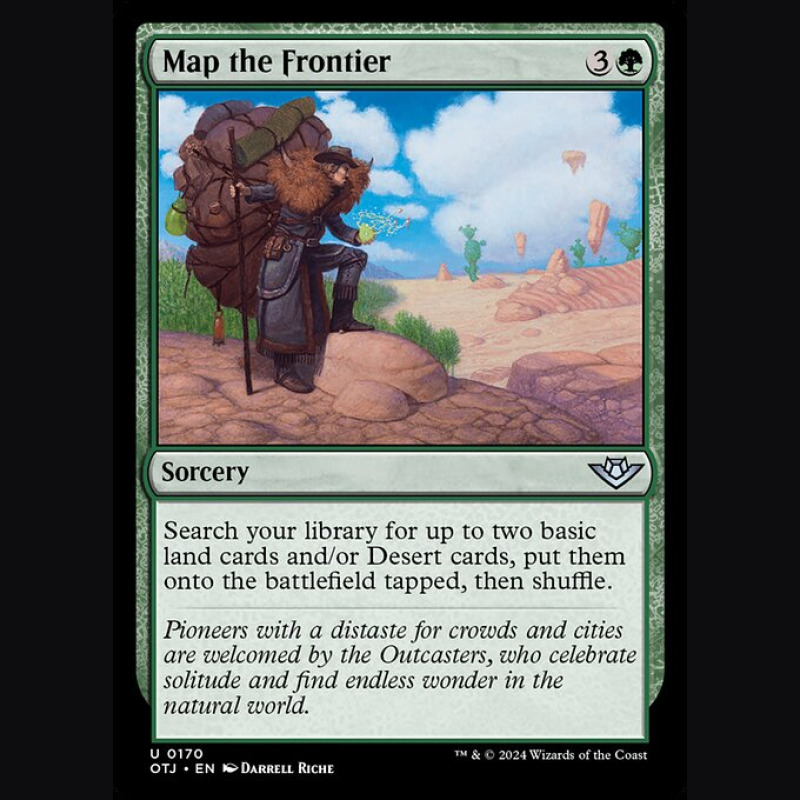 Map the Frontier - NM - No Foil - ES