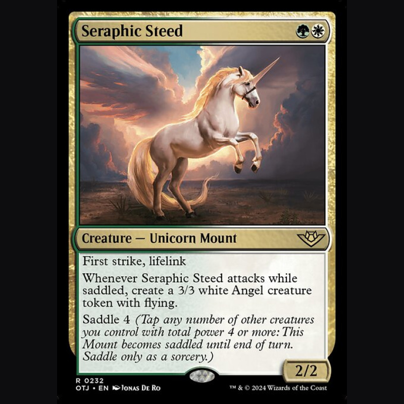 Seraphic Steed - NM - No Foil - ES