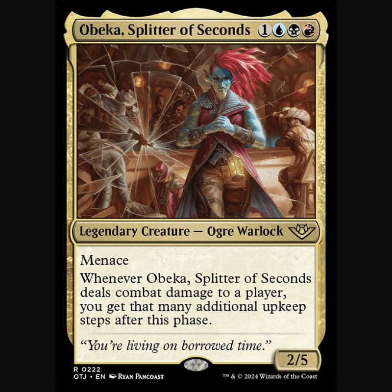 Obeka Splitter of Seconds - NM - No Foil - ES