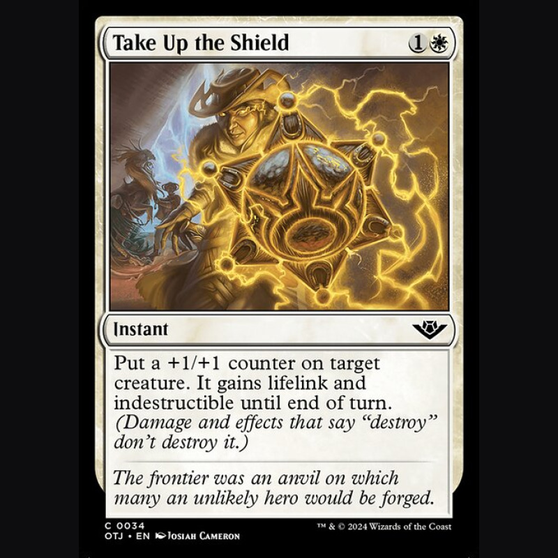 Take Up the Shield - NM - Foil - EN