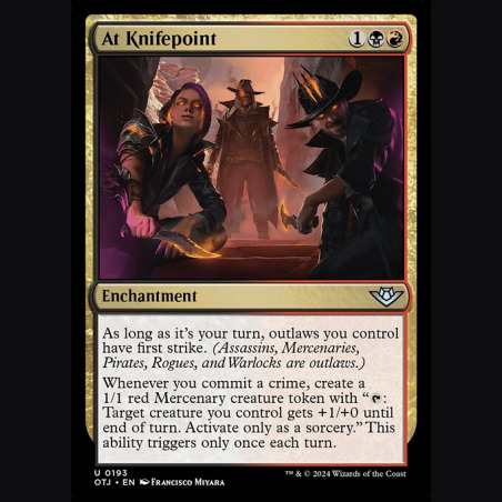 At Knifepoint - NM - No Foil - ES