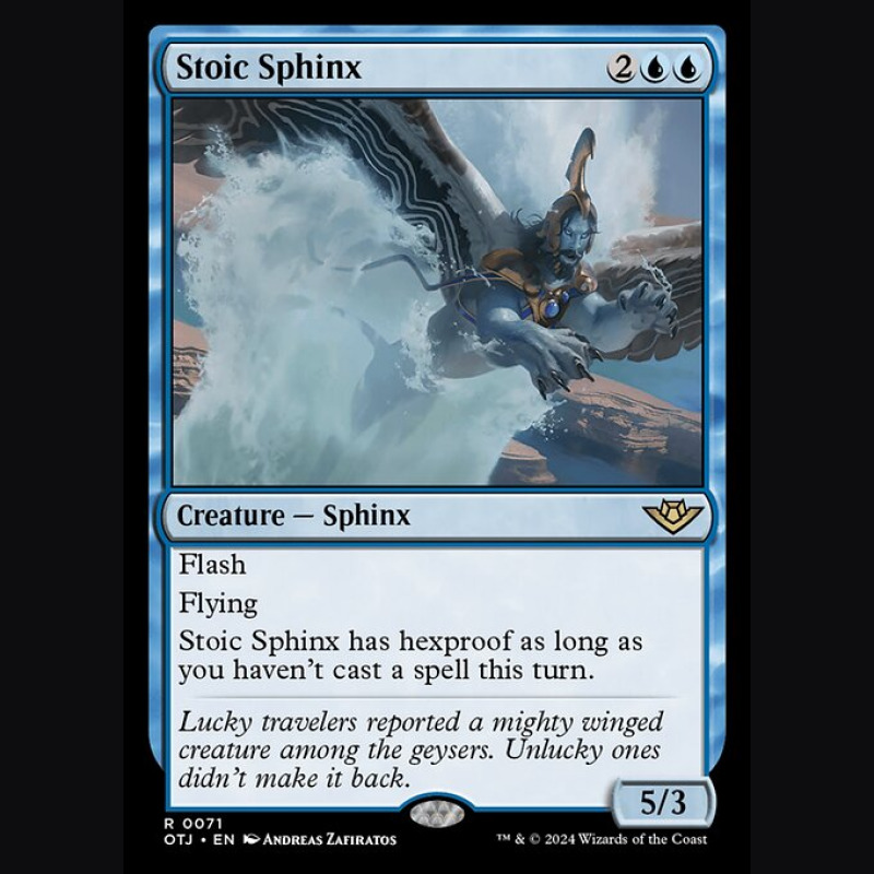 Stoic Sphinx - NM - No Foil - EN