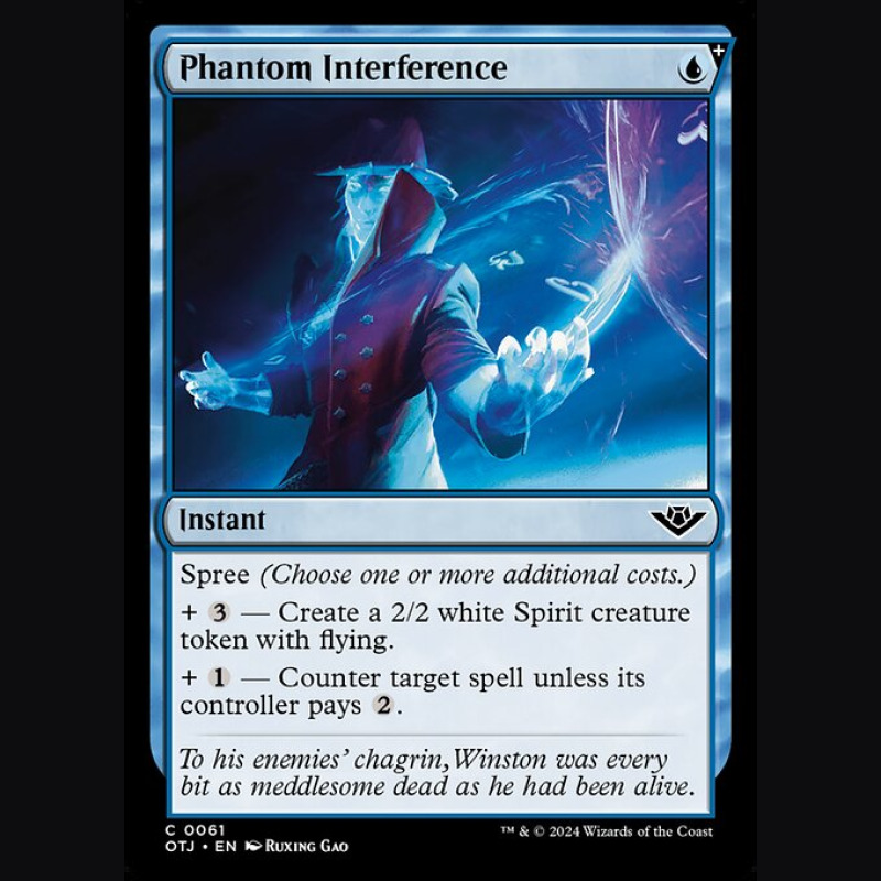 Phantom Interference - NM - No Foil - ES