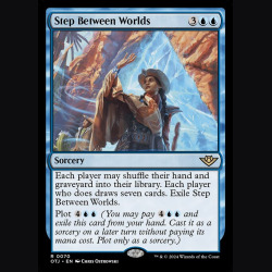 Step Between Worlds - NM - Foil - ES