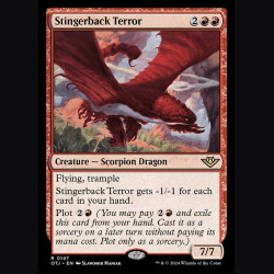 Stingerback Terror - NM - No Foil - EN