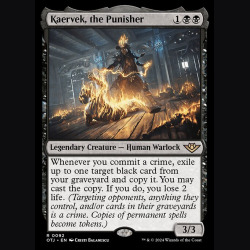 Kaervek the Punisher - NM - Foil - EN