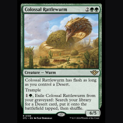 Colossal Rattlewurm - NM - No Foil - EN